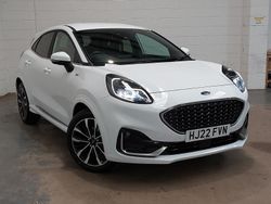 White Used 2022 Ford Puma Gen-E ST-Line Hatchback | £19,798 (Fair price)