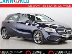 Blue Used 2017 Mercedes A200 AMG line Hatchback | £11,790 (Fair price)