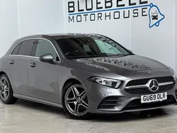 Grey Used 2019 Mercedes A200 AMG line Hatchback | £13,495 (Fair price)