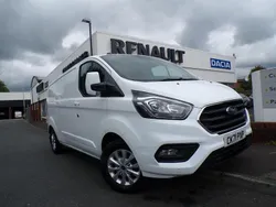 White Used 2021 Ford Transit Custom Limited Van | £14,995 (Fair price)