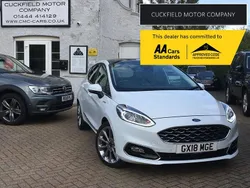 White Used 2018 Ford Fiesta Vignale Hatchback | £12,990 (A bit pricey)