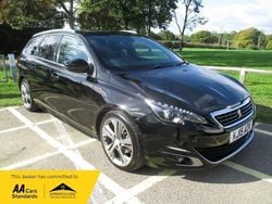 Black Used 2015 Peugeot 308 GT-line Estate | £6,990 (Fair price)
