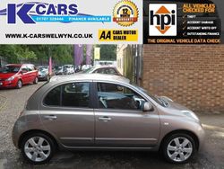 Beige Used 2010 Nissan Micra Acenta Hatchback | £4,995