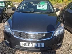 Black Used 2010 Kia Ceed 2 Hatchback | £1,250 (Super price)