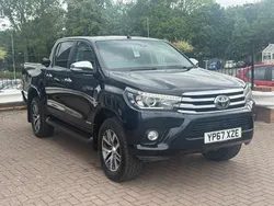 Black Used 2017 Toyota HiLux Pickup | £16,399 (Super price)