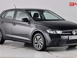 Black Used 2022 VW Polo Life Hatchback | £14,749 (Fair price)