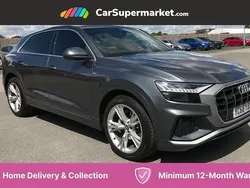 Grey Used 2018 Audi Q8 S-Line SUV | £30,697 (Good price)