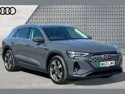 Grey Used 2023 Audi Q8 e-tron Sport SUV | £37,349