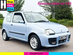 Blue Used 2003 Fiat Seicento Hatchback | £3,320