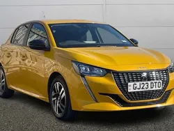 Yellow Used 2023 Peugeot 208 Active+ Hatchback | £13,499 (Fair price)