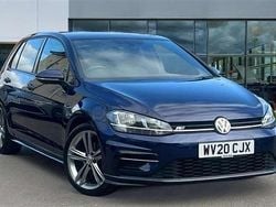 Blue Used 2020 VW Golf VII R-line Hatchback | £19,003 (Fair price)
