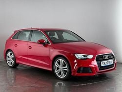 Red Used 2020 Audi A3 S-Line Hatchback | £19,550 (Fair price)