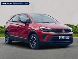 Red Used 2022 Vauxhall Crossland Design Edition SUV | £11,274 (Good price)