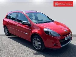Red Used 2012 Renault Clio GrandTour Dynamique Estate | £4,290 (Fair price)