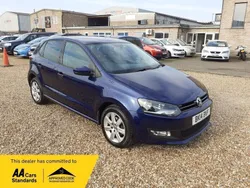 Blue Used 2014 VW Polo Edition Hatchback | £7,295 (Fair price)