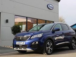 Blue Used 2019 Peugeot 3008 Allure SUV | £14,440 (Fair price)