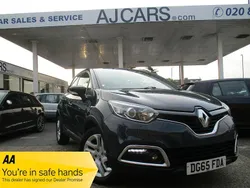 Blue Used 2015 Renault Captur Dynamique SUV | £5,450 (Fair price)
