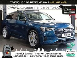 Blue Used 2019 Audi e-tron Advanced SUV | £20,995 (A bit pricey)