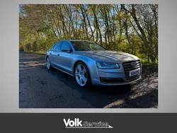 Silver Used 2014 Audi A8 Sport Sedan | £14,995 (Fair price)