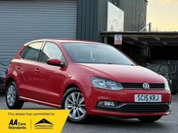 Red Used 2015 VW Polo SE Hatchback | £5,390 (Good price)