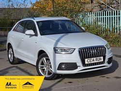 White Used 2014 Audi Q3 S-Line SUV | £6,850 (Good price)