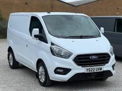White Used 2022 Ford Transit Custom Limited Van | £17,995 (Fair price)
