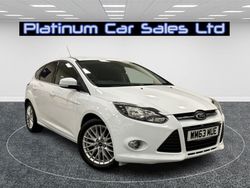 White Used 2014 Ford Focus Zetec Hatchback | £5,995 (A bit pricey)