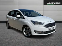 White Used 2017 Ford Grand C-Max Titanium X MPV | £9,995 (Fair price)