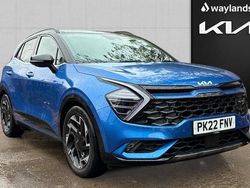 Blue Used 2022 Kia Sportage 4 SUV | £26,995 (Expensive)