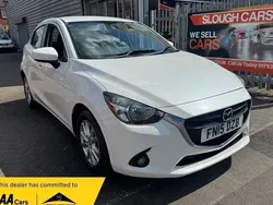 White Used 2015 Mazda 2 Hatchback | £2,995