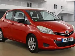 Red Used 2012 Toyota Yaris Multidrive S Hatchback | £4,999 (Fair price)