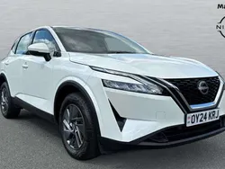White Used 2024 Nissan Qashqai Acenta Premium SUV | £19,942 (Fair price)