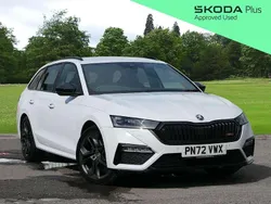 White Used 2023 Skoda Octavia vRS Estate | £27,695 (Expensive)