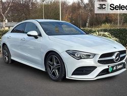 White Used 2021 Mercedes CLA180 AMG Line Premium Sedan | £23,440 (Fair price)