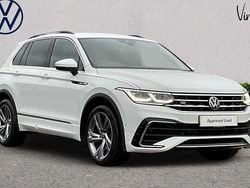 White Used 2023 VW Tiguan R-line Edition SUV | £24,186 (Good price)