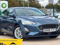 Blue Used 2018 Ford Focus Titanium Hatchback | £7,900 (Fair price)