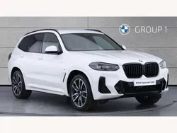 White Used 2024 BMW X3 M Sport SUV | £46,750 (Expensive)
