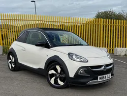 White Used 2014 Vauxhall Adam Rocks Hatchback | £5,394 (A bit pricey)