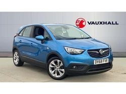 Blue Used 2018 Vauxhall Crossland X SUV | £6,662 (Fair price)