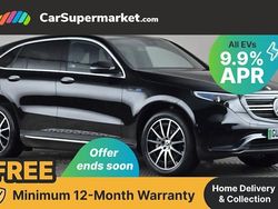 Black Used 2022 Mercedes EQC400 AMG line SUV | £27,197 (Fair price)