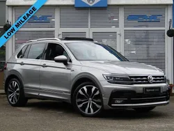 Silver Used 2018 VW Tiguan R-line SUV | £21,000 (Fair price)