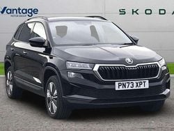 Black magic pearl effect Used 2023 Skoda Karoq SE Drive SUV | £18,390 (Fair price)