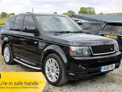 Black Used 2010 Land Rover Range Rover Sport HSE SUV | £6,950 (Fair price)