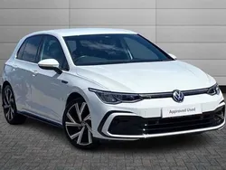 White Used 2020 VW Golf VIII R-line Hatchback | £18,450 (Expensive)