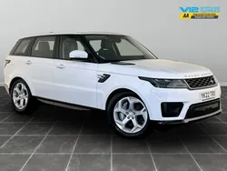 White Used 2022 Land Rover Range Rover Sport HSE SUV | £33,995