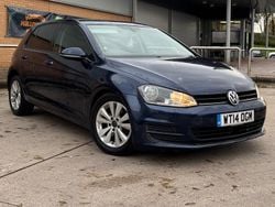 Blue Used 2014 VW Golf VII SE Hatchback | £2,995 (Good price)