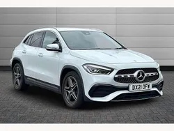 White Used 2021 Mercedes GLA200 AMG line SUV | £24,895 (Fair price)