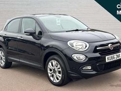 Black Used 2016 Fiat 500X Pop Star SUV | £7,631 (Fair price)