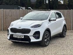 White Used 2018 Kia Sportage GT-Line S SUV | £12,500 (Good price)