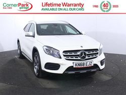 White Used 2018 Mercedes GLA200 AMG line SUV | £13,499 (Fair price)